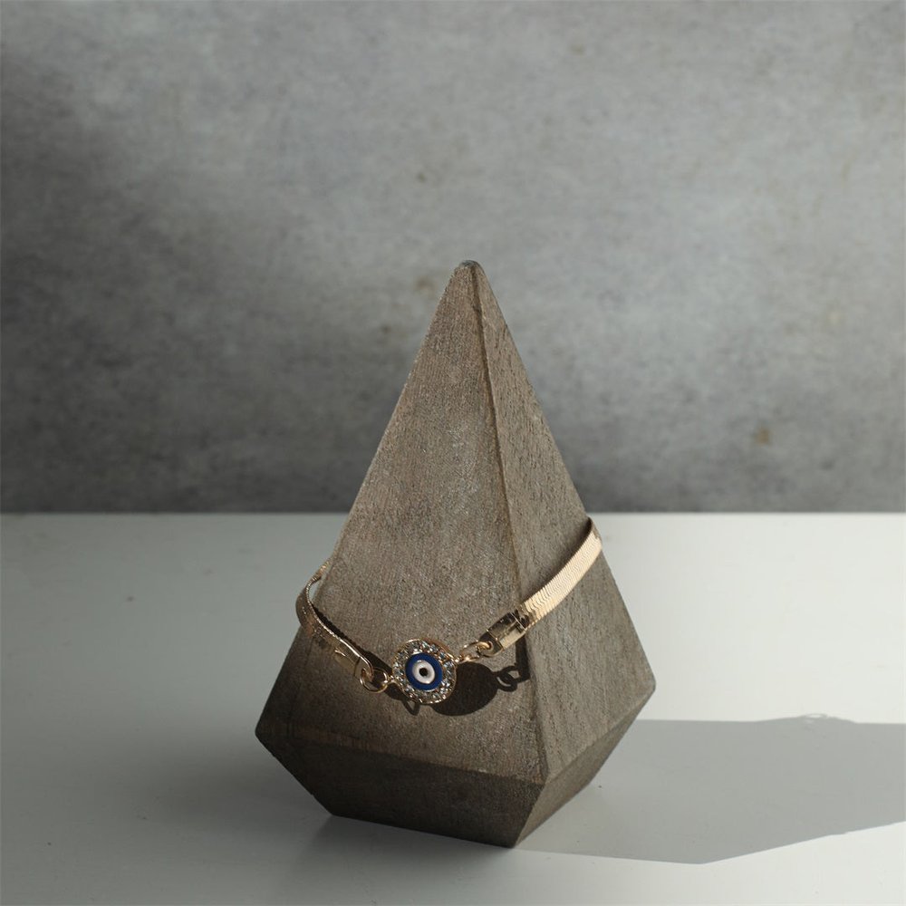 4" Natural Solid Wood Pyramid Decorative Sculpture HomeRoots
