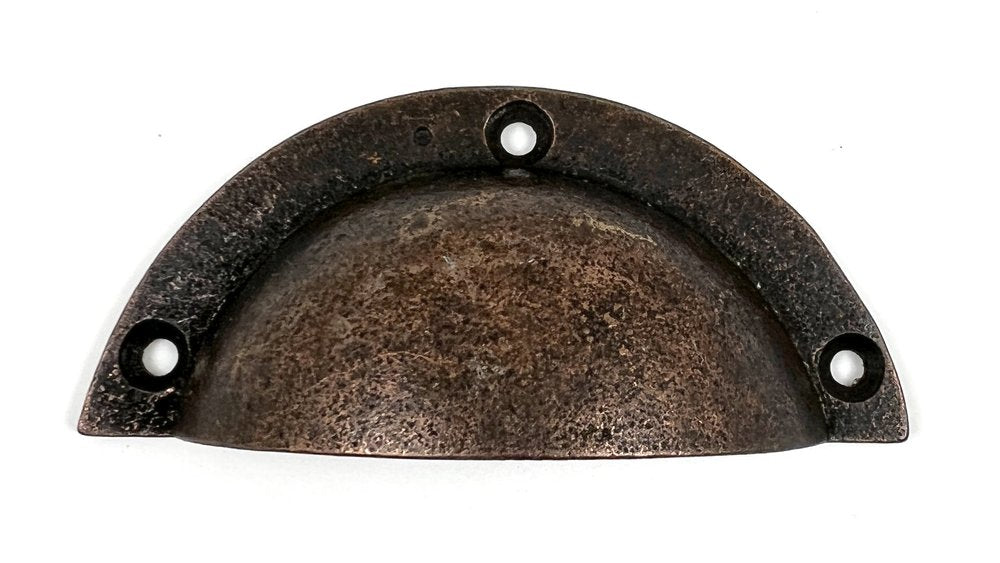 Set of Six Bronze Novelty Knob Metal Drawer Pull Knobs — view 3
