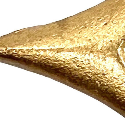 Set of Six Brass Cast Aluminum Arrow Drawer Pull Knobs HomeRoots