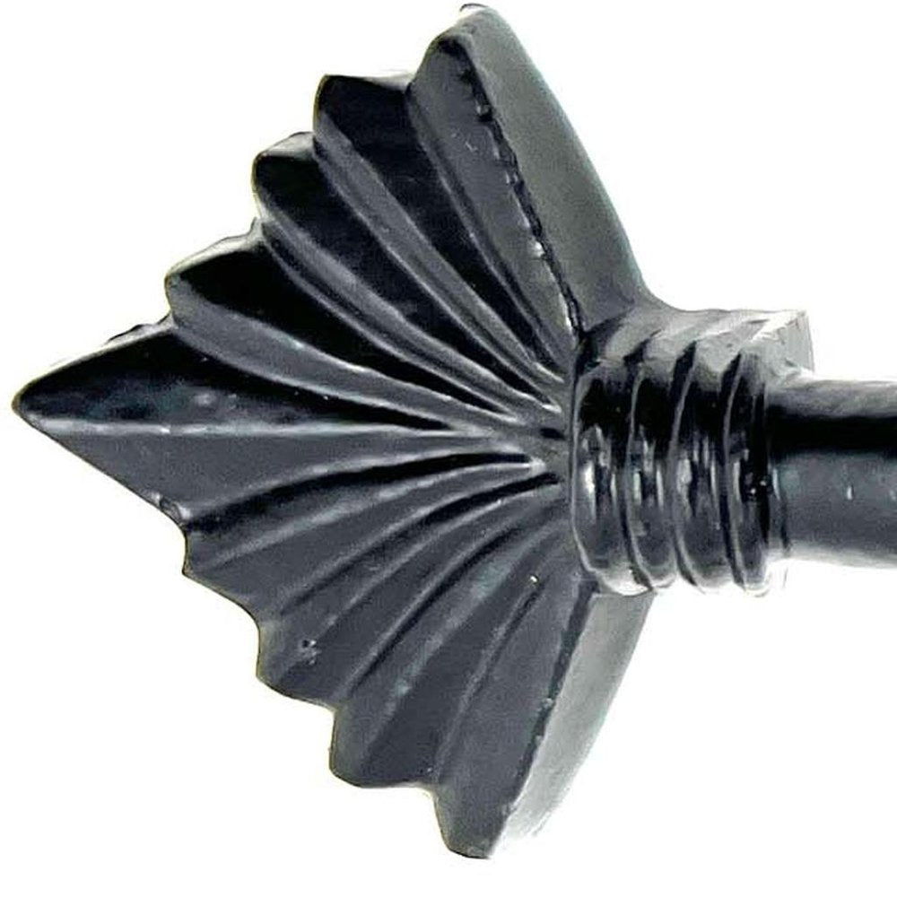 Set of Six Antiqued Silver Metal Drawer Pull Knobs HomeRoots