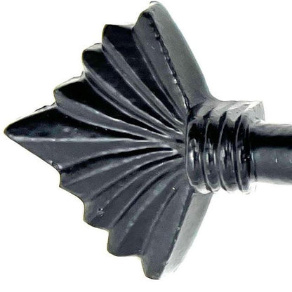Set of Six Antiqued Silver Metal Drawer Pull Knobs HomeRoots
