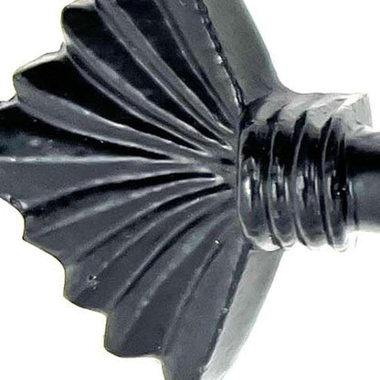 Set of Six Antiqued Silver Metal Drawer Pull Knobs HomeRoots