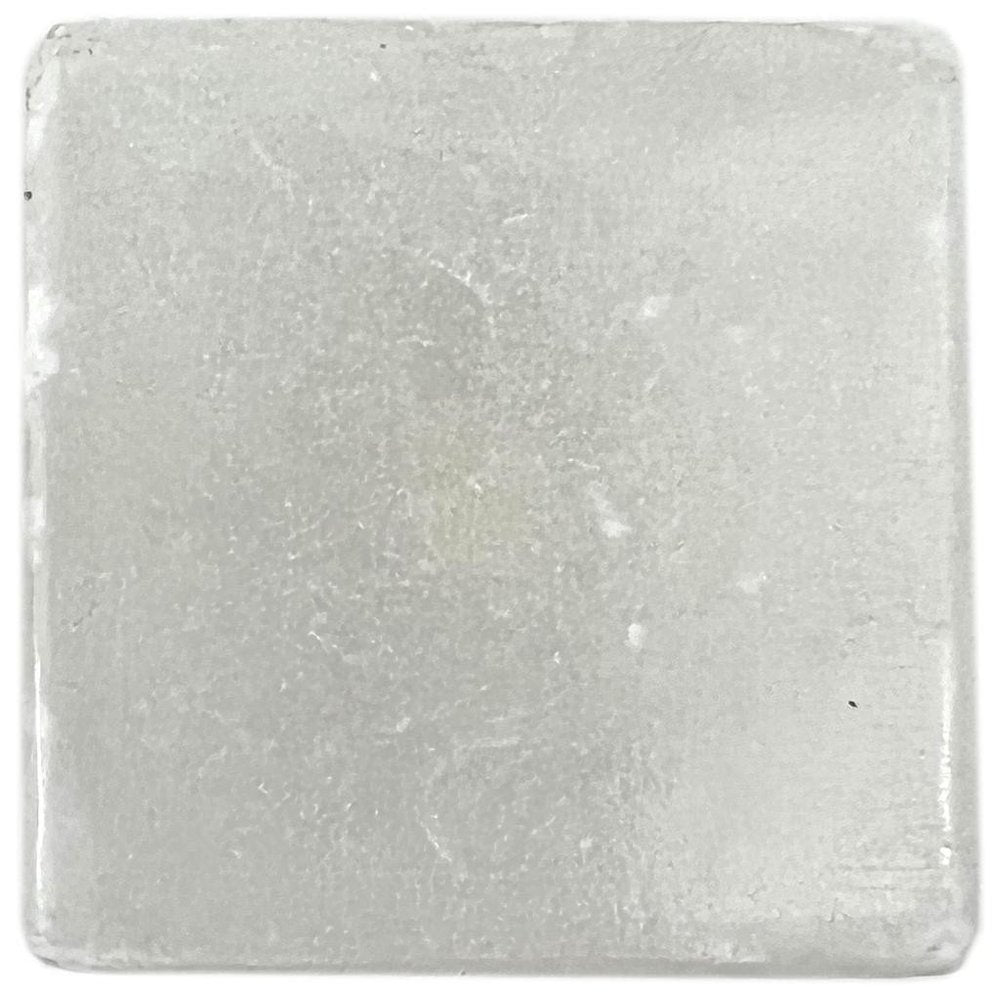 Set of Six White Square Knob Stone Drawer Pull Knobs HomeRoots