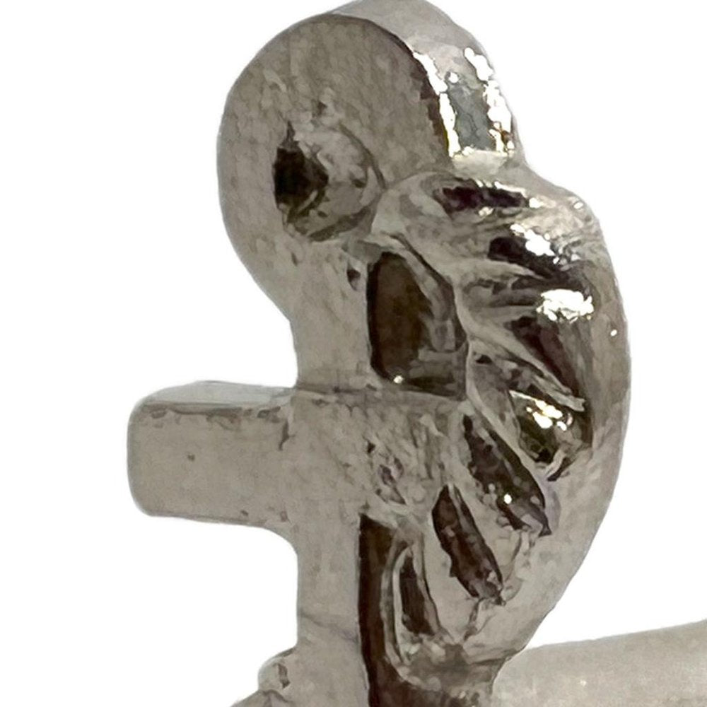 Set of Six Silver Nautical Anchor Knob Metal Drawer Pull Knobs HomeRoots