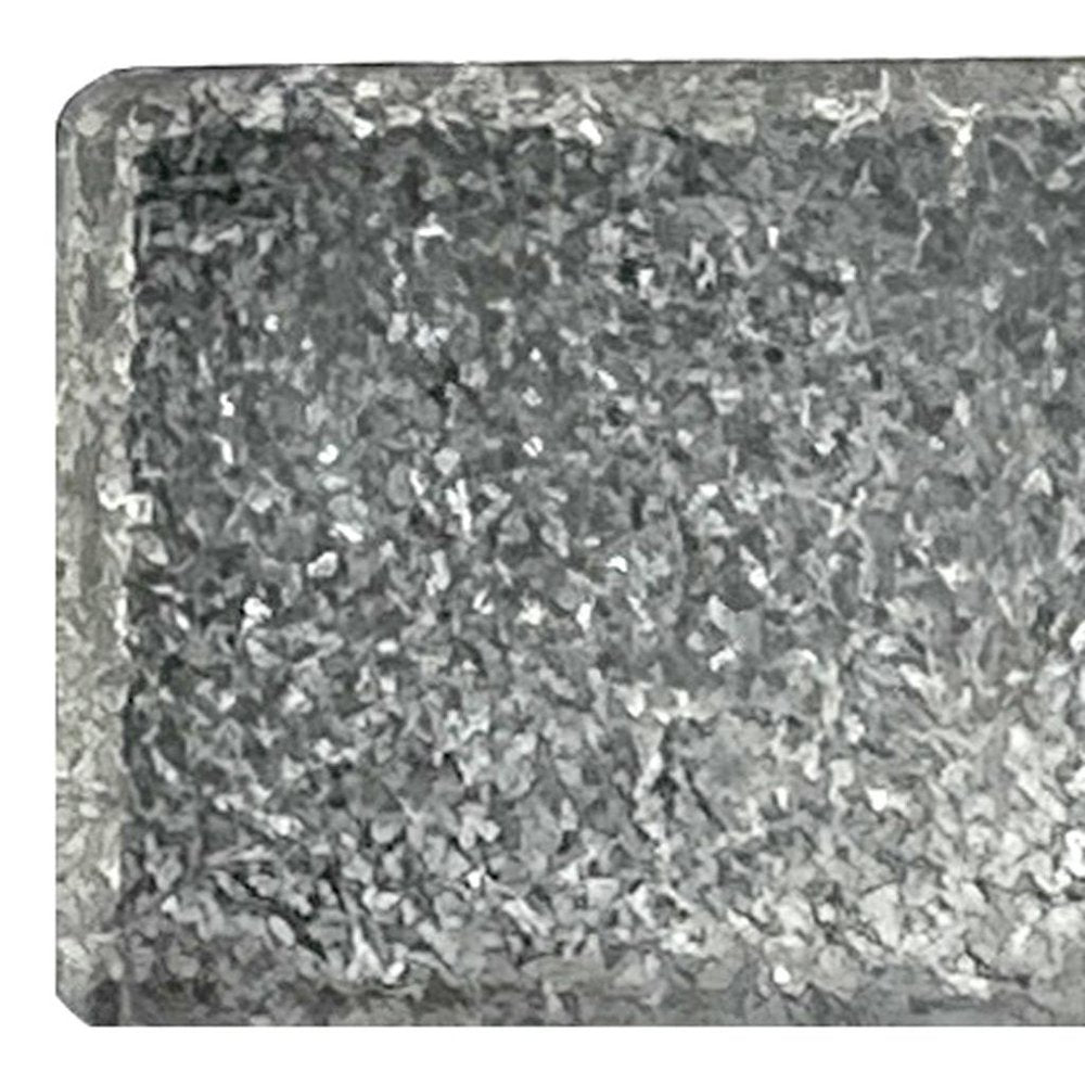 Set of Six Gray Rectangle Knob Stone Drawer Pull Knobs HomeRoots
