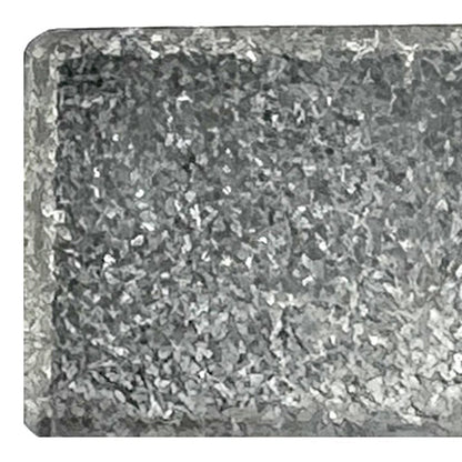 Set of Six Gray Rectangle Knob Stone Drawer Pull Knobs HomeRoots