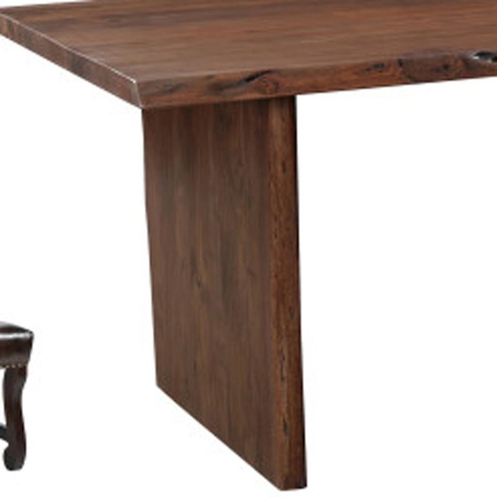 11 Piece Brown Solid Wood Dining Set with 10 HomeRoots