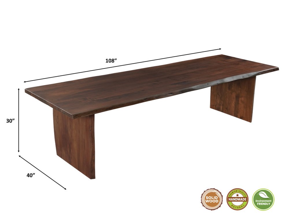 13 Piece Brown Solid Wood Dining Set with 12 HomeRoots