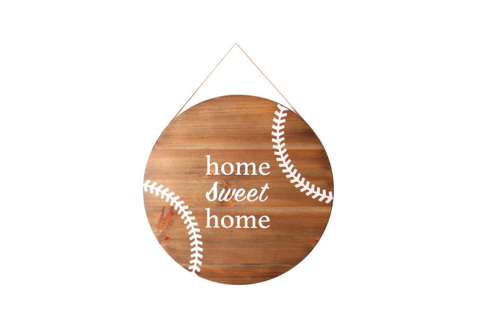 Set of Two Brown And White Home Sweet Home Wood Wall Decor — view 2