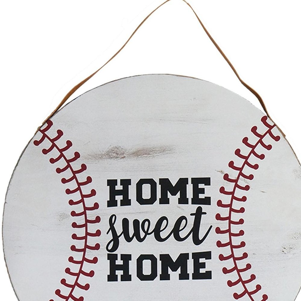 Set of Two Brown And White Home Sweet Home Wood Wall Decor — view 5