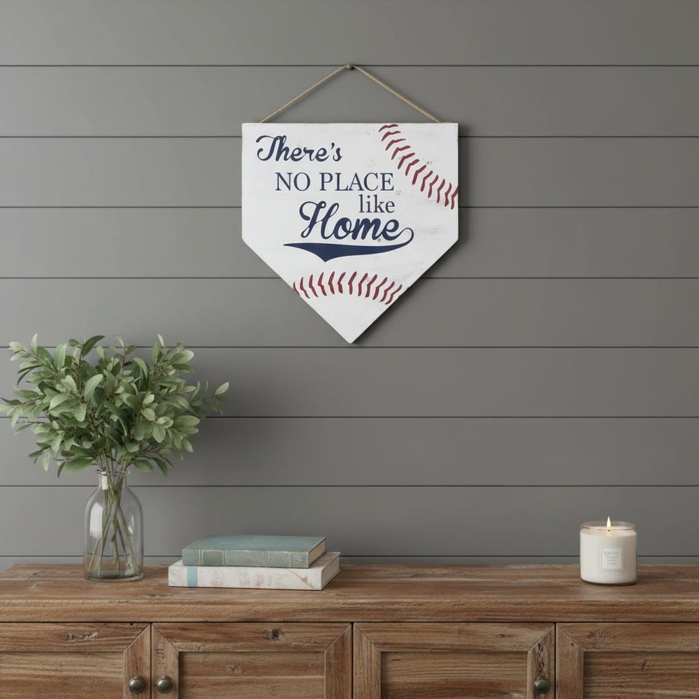 Set of Two Brown And White Home Sweet Home Wood Wall Decor — view 8