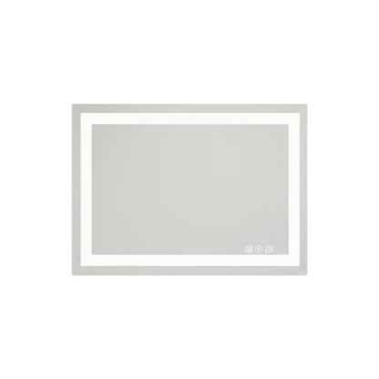 20" Clear Lighted Frameless Bathroom Vanity Mirror HomeRoots