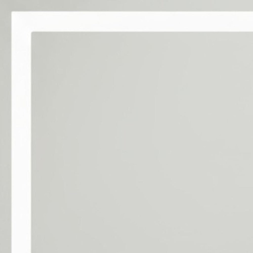 20" Clear Lighted Frameless Bathroom Vanity Mirror HomeRoots