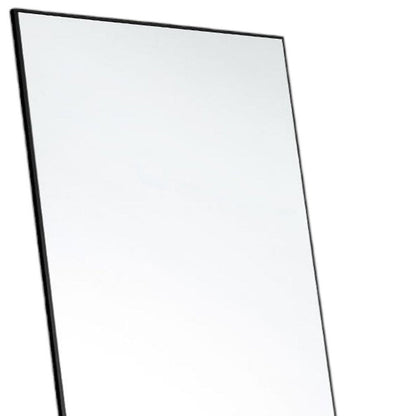 63" Black Metal Freestanding and Wall Mount Framed Full Length Mirror HomeRoots