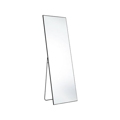 63" Black Metal Freestanding and Wall Mount Framed Full Length Mirror HomeRoots
