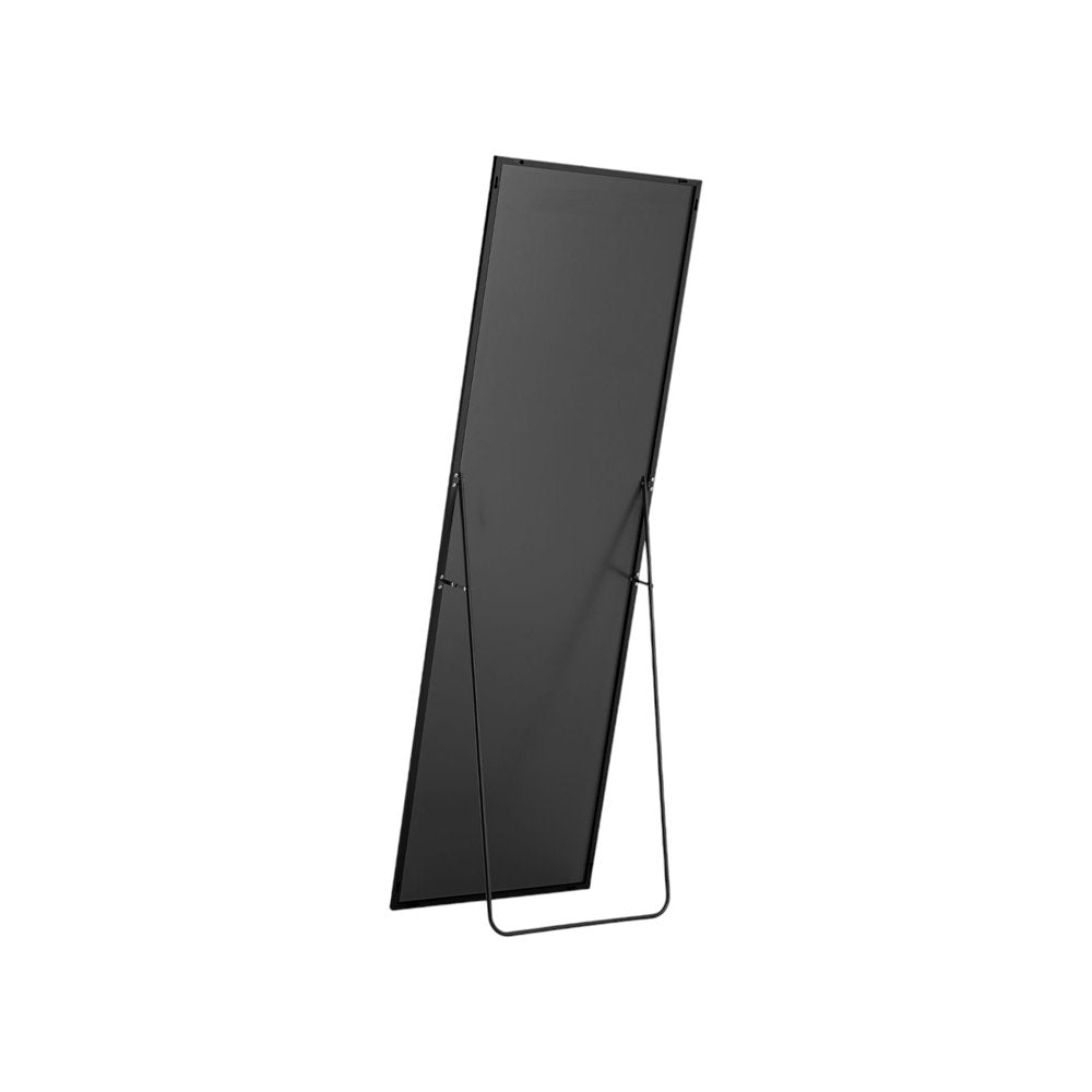 63" Black Metal Freestanding and Wall Mount Framed Full Length Mirror HomeRoots