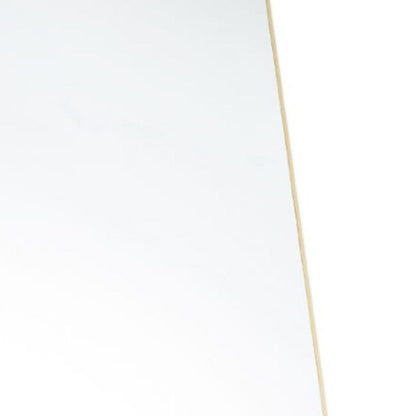 63" Gold Metal Freestanding and Wall Mount Framed Full Length Mirror HomeRoots