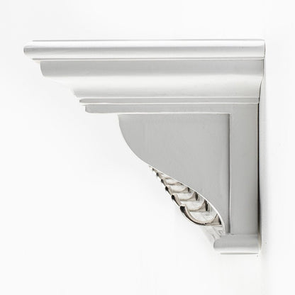 Eight Hook 51" White Solid Wood Wall Mount Coat Rack HomeRoots