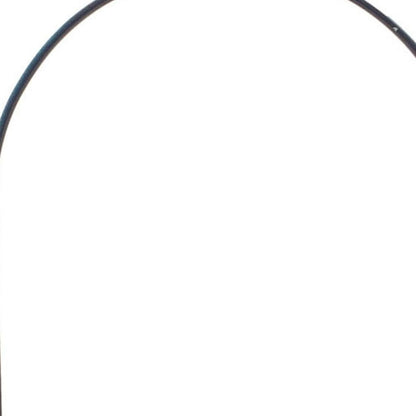 10" Blue Abstract Iron Tabletop Pillar Candle Holder HomeRoots