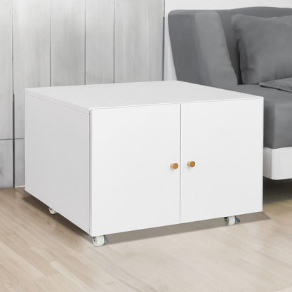 Office furniture Copier Cabinet white mobile pedestal file Printer Stand - FurniFindUSA