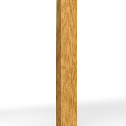 60" Oak Wood Dining Table HomeRoots
