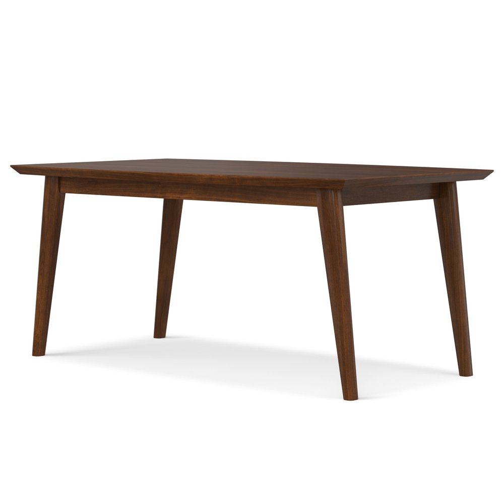 66" Oak Wood Dining Table