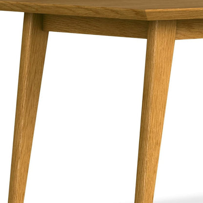 66" Oak Wood Dining Table