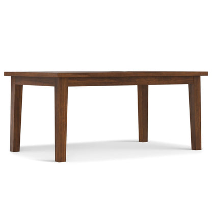 66" Oak Wood Dining Table HomeRoots