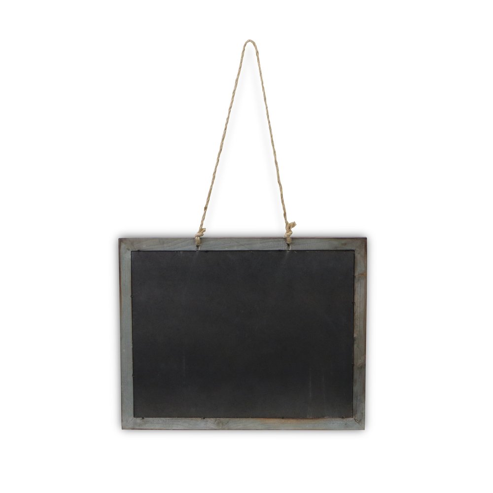 15" X 19" Brown Wood Hanging Chalkboard — view 4