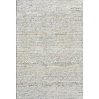 3' X 5' Beige And Ivory Abstract Washable Indoor Outdoor Area Rug HomeRoots