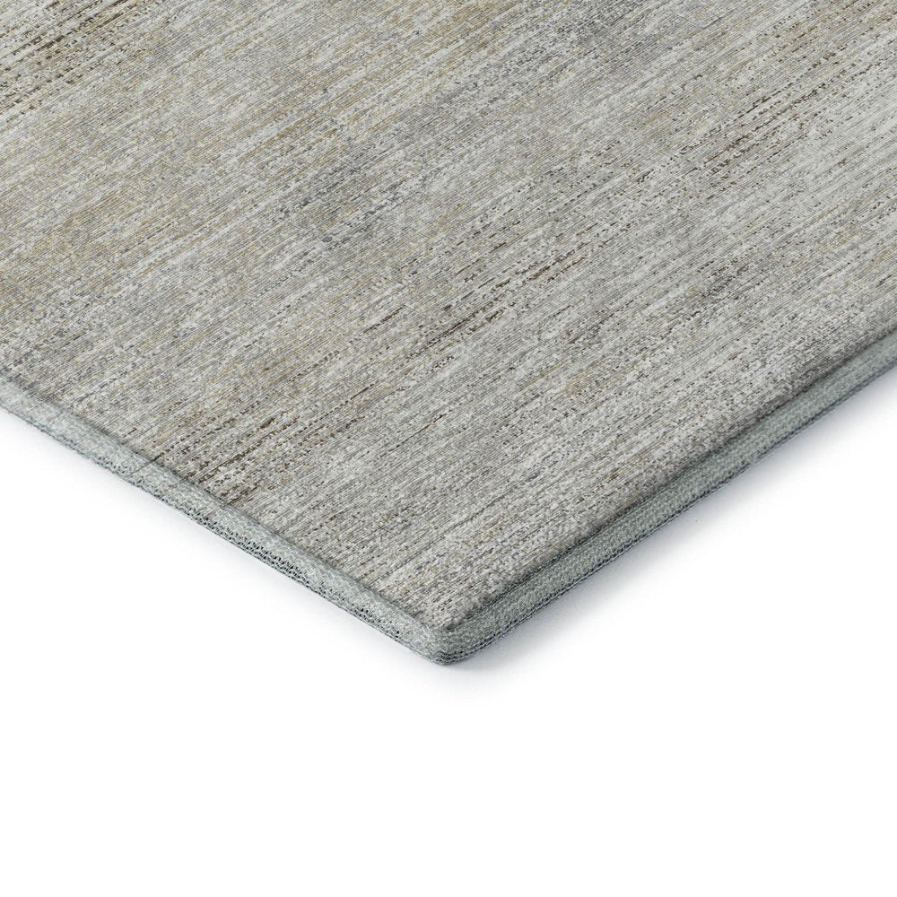 3' X 5' Beige And Ivory Abstract Washable Indoor Outdoor Area Rug HomeRoots