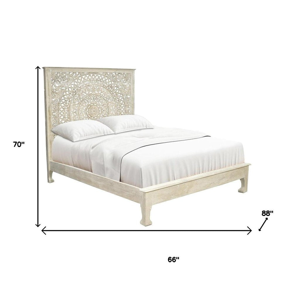 Three Piece Gray Solid Wood Bedroom Set HomeRoots
