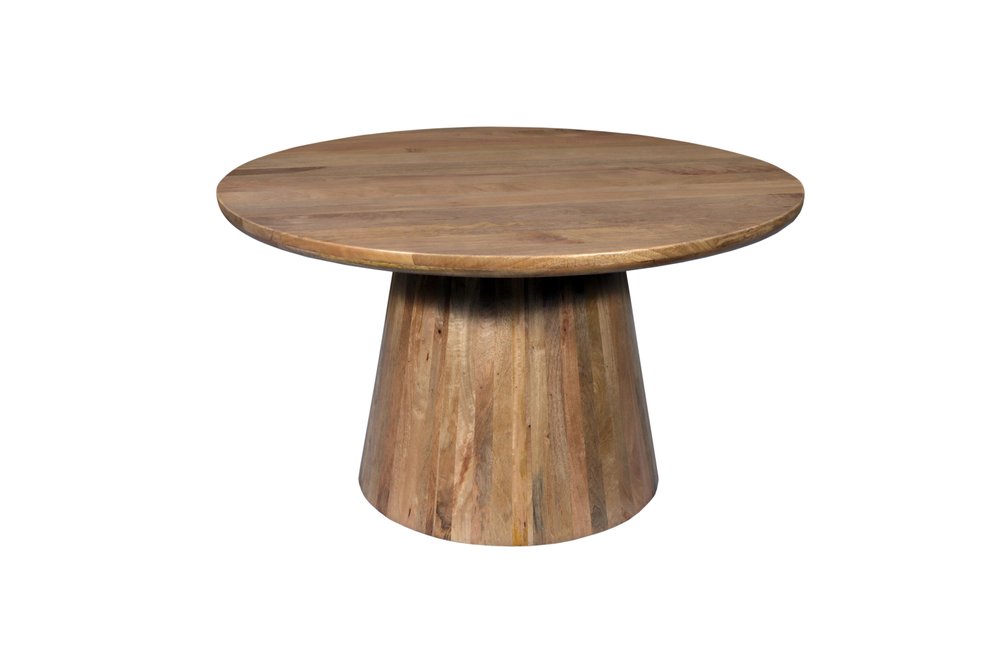 Five Piece Brown Round Solid Wood Dining Set with Four Chairs HomeRoots