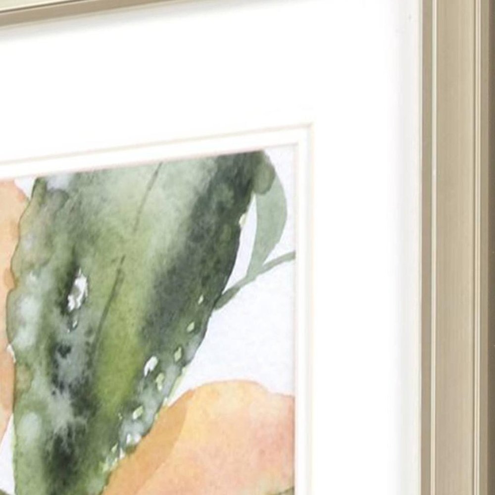 Set Of Two Plant Life Gold Framed Wall Art HomeRoots