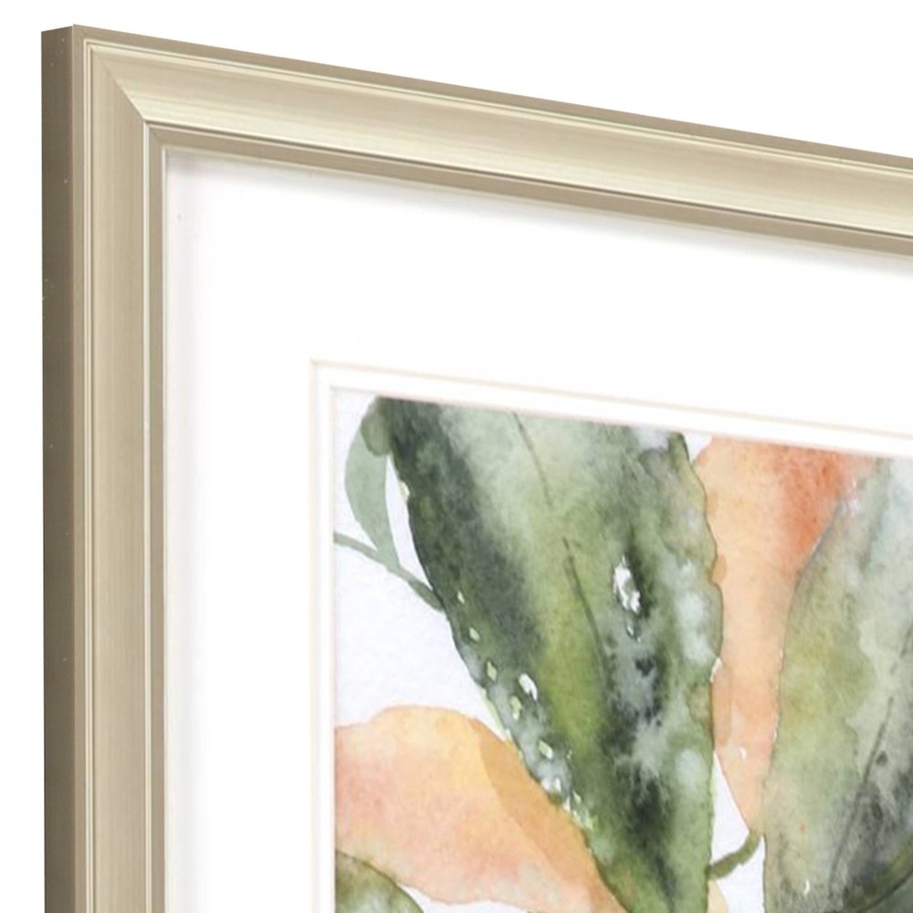 Set Of Two Plant Life Gold Framed Wall Art HomeRoots