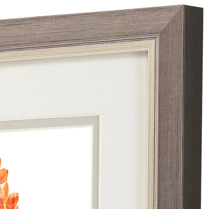 Set Of Two Floral Beauty I Silver Framed Wall Art HomeRoots