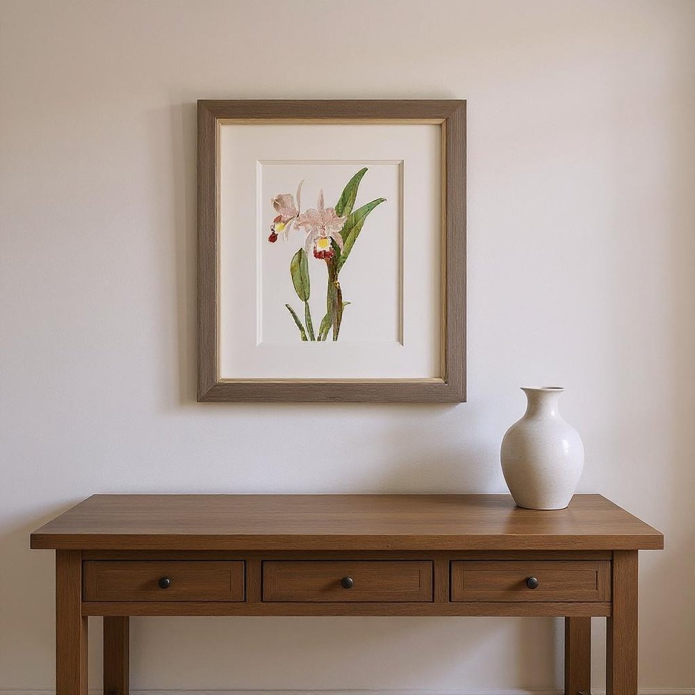 Set Of Two Floral Beauty I Silver Framed Wall Art HomeRoots