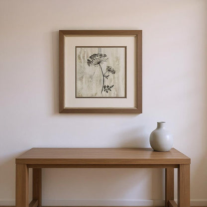 Set Of Two Sumi-e Silhouette I Silver Framed Wall Art HomeRoots