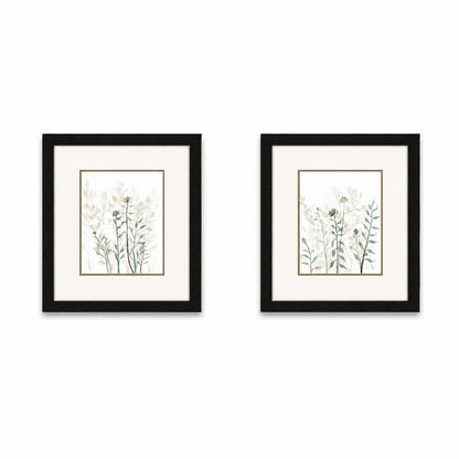 Set Of Two Branch Silhouette Brown Framed Wall Art HomeRoots