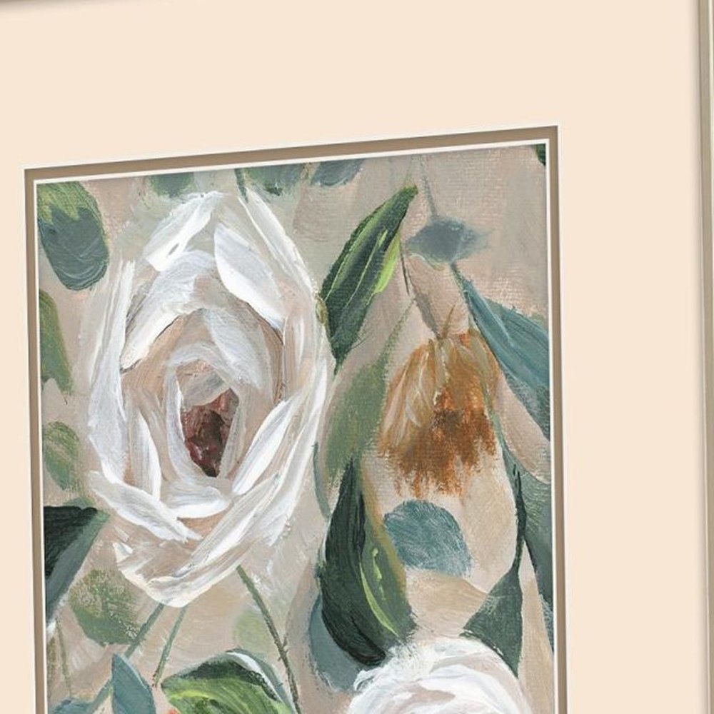 Set Of Two Cascading Beauties Gold Framed Wall Art HomeRoots