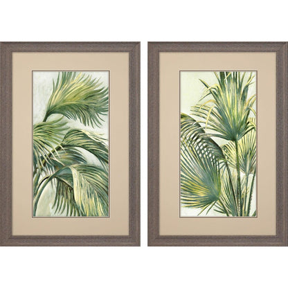 Set Of Two Summer Breeze Brown Framed Wall Art HomeRoots