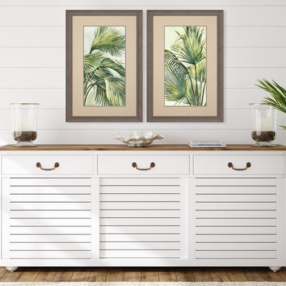 Set Of Two Summer Breeze Brown Framed Wall Art HomeRoots