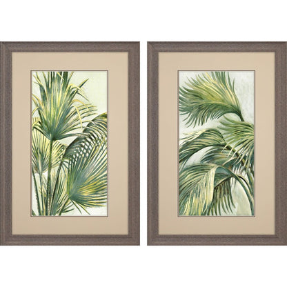 Set Of Two Summer Breeze Brown Framed Wall Art HomeRoots
