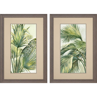 Set Of Two Summer Breeze Brown Framed Wall Art HomeRoots