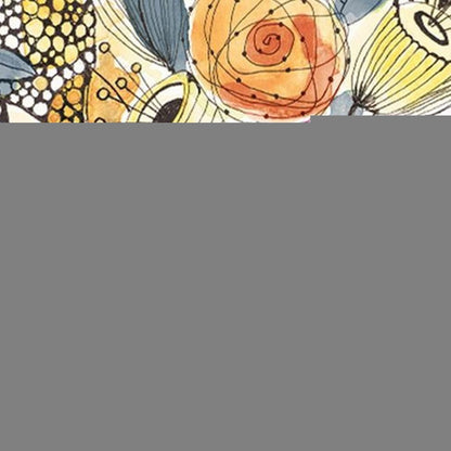 Set Of Two Bursting Wildflowers Brown Framed Wall Art HomeRoots