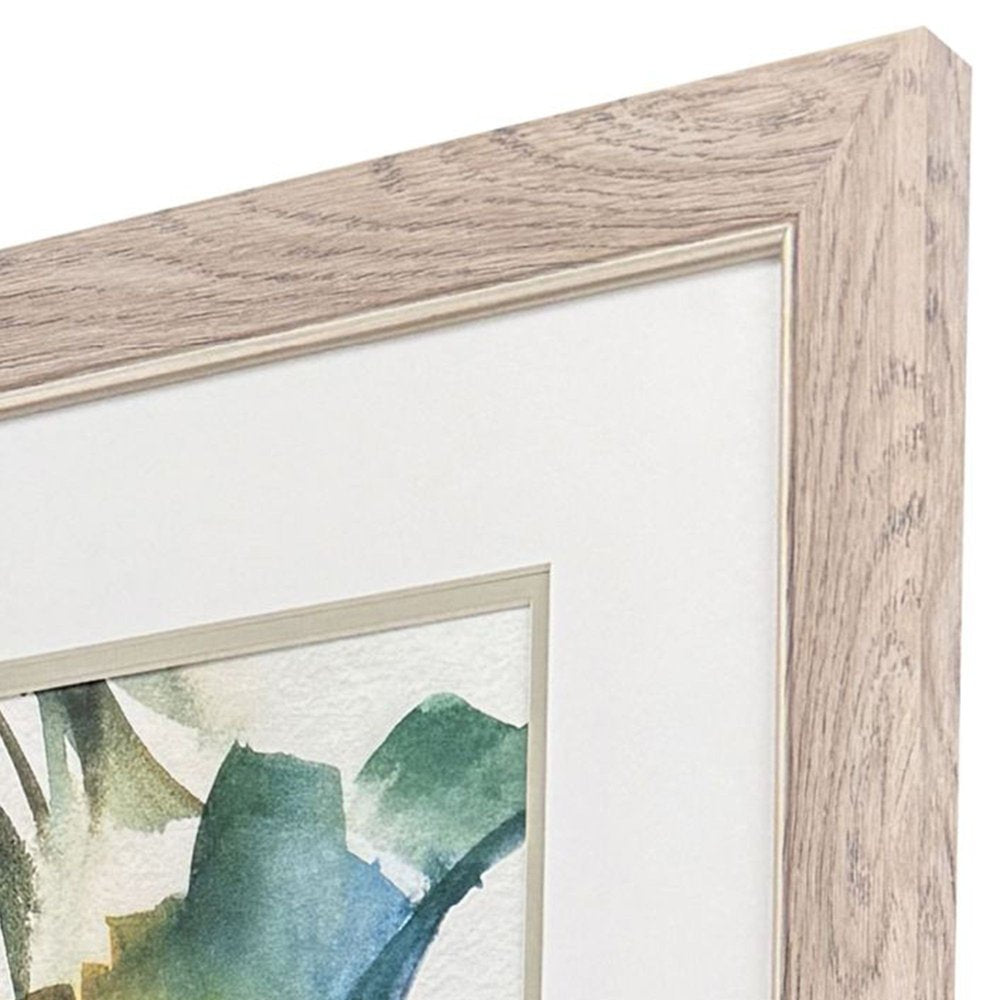 Set Of Two Paradise Memory Brown Framed Wall Art HomeRoots