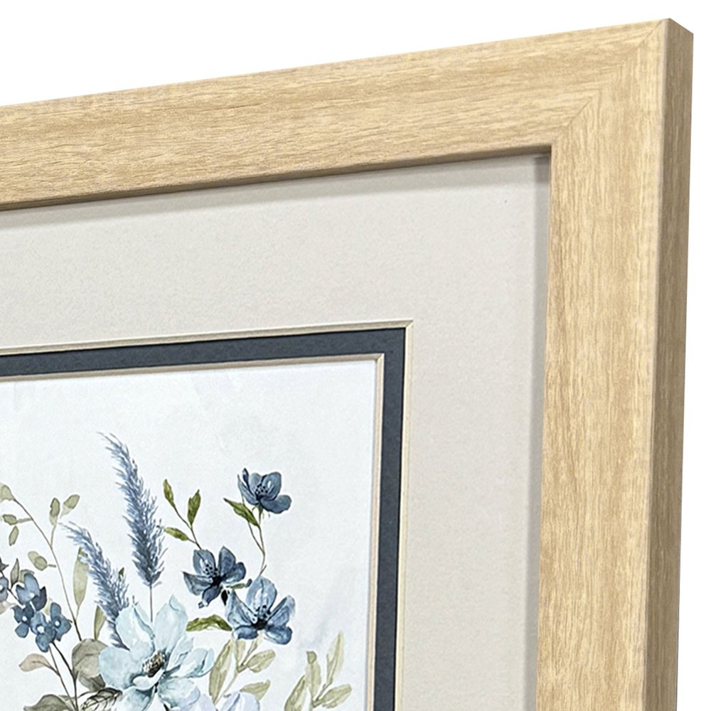 Set Of Two Petite And Sweet Brown Framed Wall Art HomeRoots