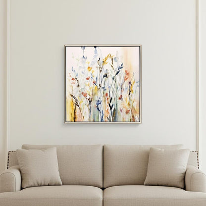 Window Art I Silver Floater Frame Wall Art HomeRoots