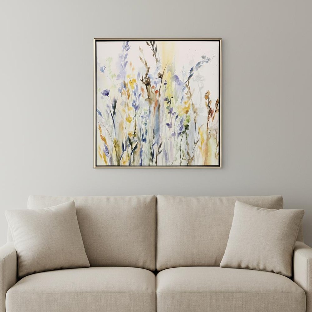 Window Art II Silver Floater Frame Wall Art HomeRoots
