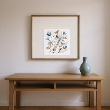 Set Of Two Coastal Blooms Silver Framed Wall Art HomeRoots